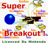 Super Breakout! (Europe) (En,Fr,De,Es,It,Nl) Title Screen